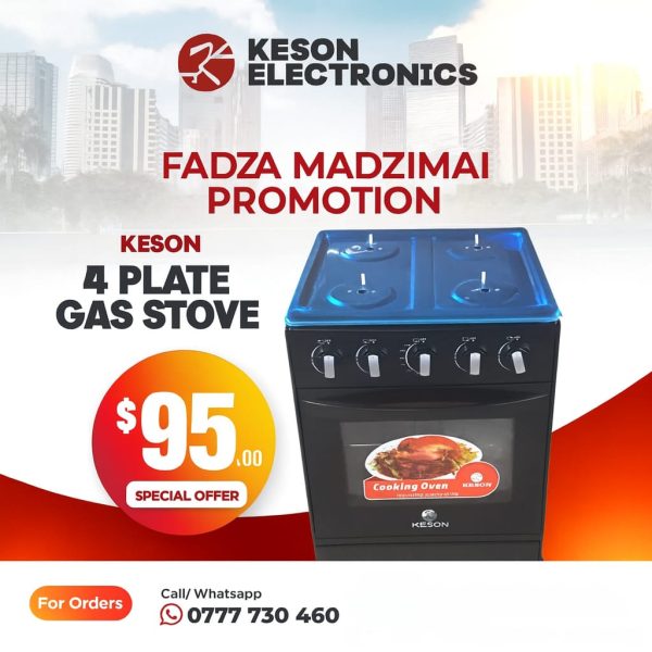 4 plate gastove
