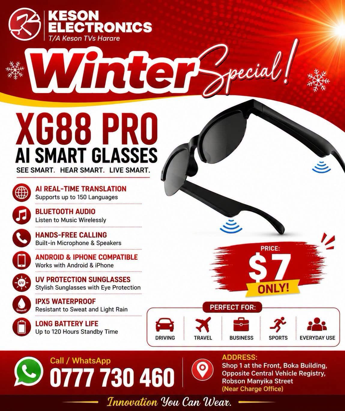 XG88 Pro Ai Smart Glasses