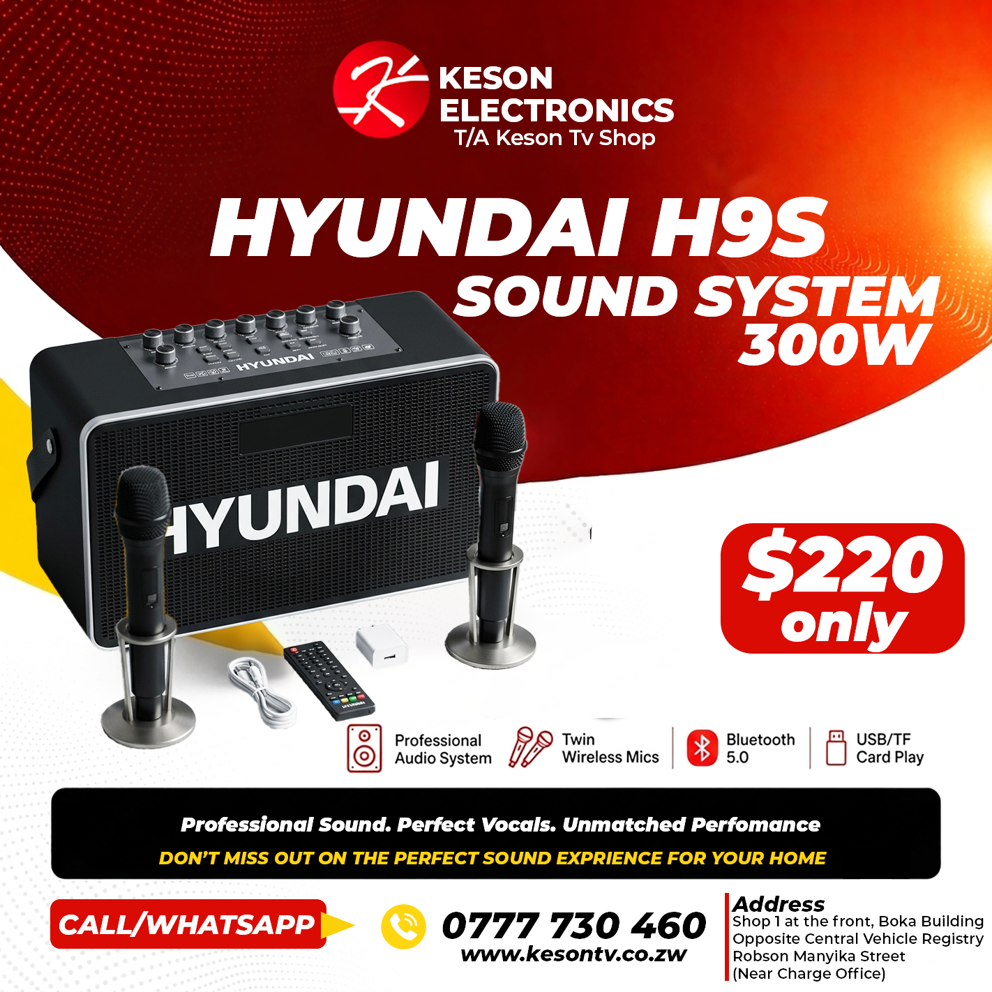 Hyundai H9S Sound System